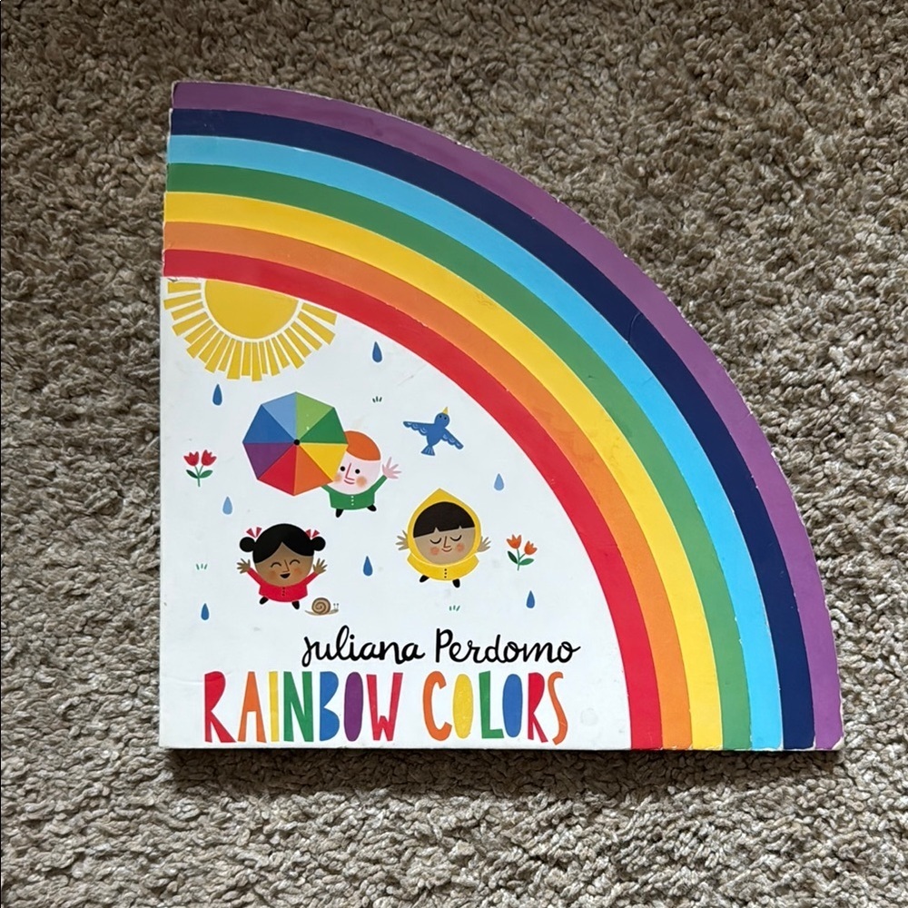 Rainbow Colors Kids Book